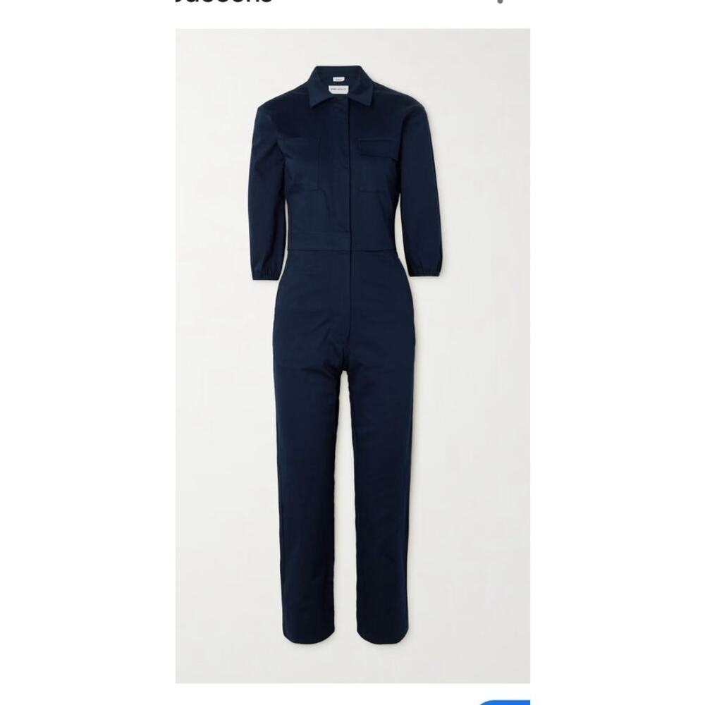 Rivet Utility Bigwig Jumpsuit Navy Blue - Small